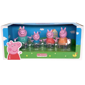 Comansi - Prasátko Peppa Rodinka set 4 figurky