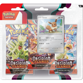 Pokémon TCG: SV03 Obsidian Flames - 3 Blister Booster - více druhů