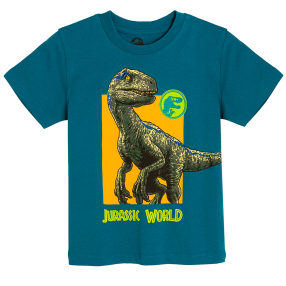 COOL CLUB - Clapecké Tričko s krátkým rukávem JURASSIC WORLD vel.122