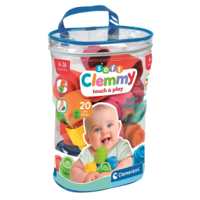 Baby Clementoni - Clemmy kostky 20 ks