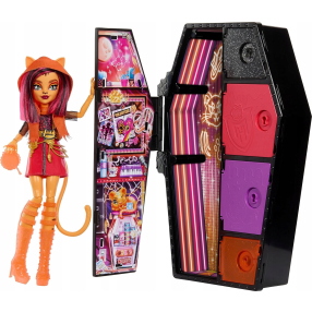 Monster High Skullmate secrets panenka neon - Toralei