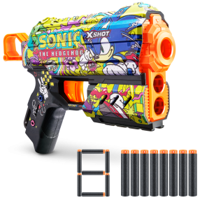 ZURU X-SHOT Skins Flux SONIC the Hedgehog - více druhů