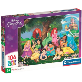 Clementoni - Puzzle 104 Disney princezny