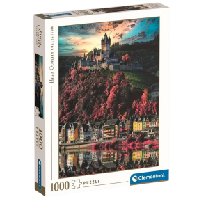 Clementoni - Puzzle 1000 Hrad Cochem