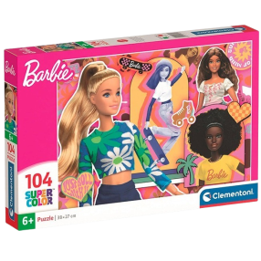 Clementoni - Puzzle 104 Barbie