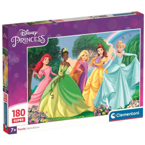 Clementoni - Puzzle 180 Disney princezny