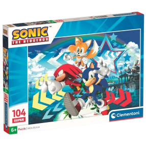 Clementoni - Puzzle 104 Sonic