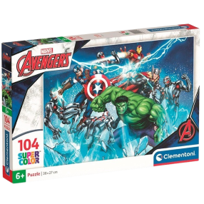 Clementoni - Puzzle 104 Marvel: Avengers