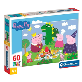 Clementoni - Puzzle 60 Prasátko Peppa