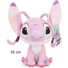 Plyšový ANGEL STITCH růžový se zvukem 35cm