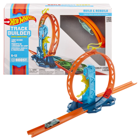 Hot Wheels Track Builder set pro stavitele - nakopávací smyčka