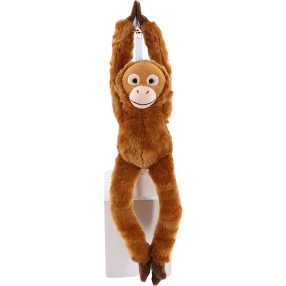 Orangutan mládě visící 46 cm