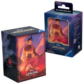 Disney Lorcana: Shimmering Skies - Deck Box Aladdin