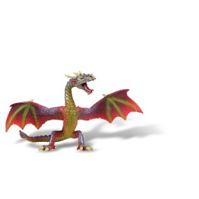 Bullyland 75591 - Drak červený
