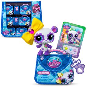 Littlest Pet Shop 1 figúrka Prekvapenie Serie 4