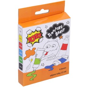TOTO Temperové farby kov 6ks - 12 ml