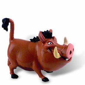 Bullyland 12533 - Pumbaa Leví kráľ