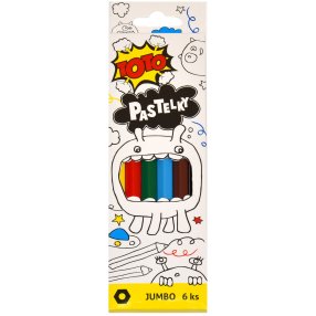 Pastelky Jumbo TOTO 6 ks