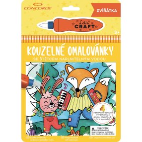 CONCORDE Kúzelné omaľovánky Zvieratká