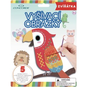 CONCORDE Vyšívacie obrázky Zvieratká