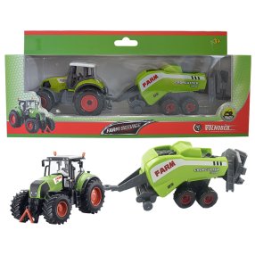 FARM SERVICE - Traktor s lisom na slamu 1:50 - 2 druhy