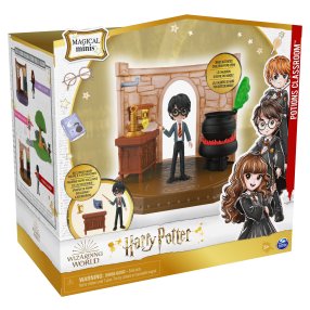 Harry Potter Učebňa miešania elixírov s figúrkou Harryho