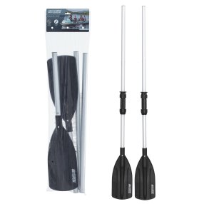 BESTWAY 62064 - Skladacie hliníkové veslá pre člny a kajaky 2v1 (1,45 m / 2,18 m)