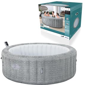 BESTWAY 6001N - Vírivka Lay-Z-Spa® Bali Smart AirJet (sivý ratan)