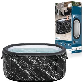 BESTWAY 6002Q - Lay-Z-Spa® Otužovací bazén pre 2 osoby čierny mramor