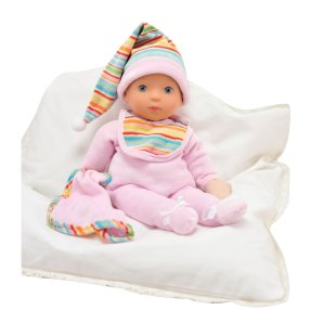 Bábika moje prvé bábätko Bambolina Boutique 36 cm