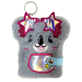 Mini plyšový zápisník A7 Koala