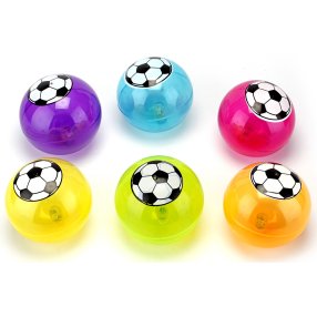 Skákacia Futbalová lopta 105 mm - viac druhov