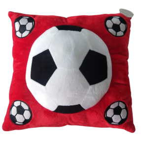Vankúš Futbal červený 35 cm