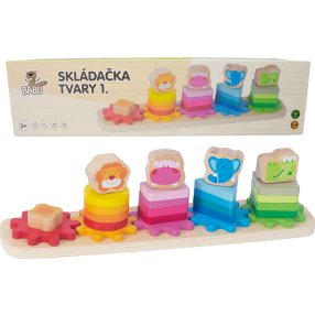 BABU - Skladačka ZVIERATKA