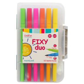 CreaFun - Fixy DUO 12 farieb