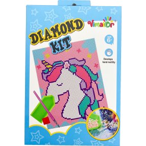 Diamantové maľovanie - BABY Jednorožec spiaci