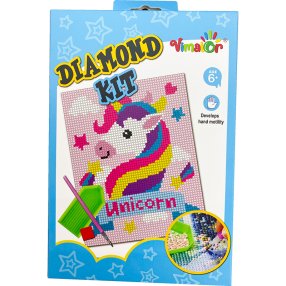 Diamantové maľovanie - BABY Jednorožec