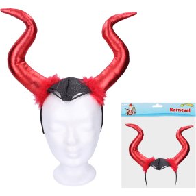 Čelenka s rohmi LUCIFER