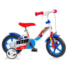 DINO Bikes - Detský bicykel 10" - Modré 2017