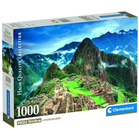 Clementoni - Puzzle 1000 Machu Picchu