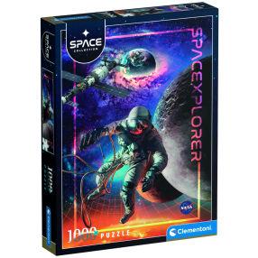 Clementoni - Puzzle 1000 Space NASA: Vesmírny prieskumník