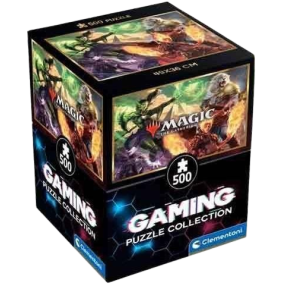 Clementoni - Puzzle 500 Cube magic the gathering