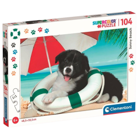 Clementoni - Puzzle 104 Slnečná pláž