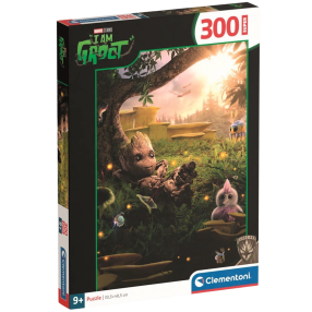 Clementoni - Puzzle 300 Super MARVEL - I Am Groot