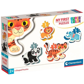 Clementoni - Moje prvé puzzle 4v1 Safari (2,3,4,5 dielikov)
