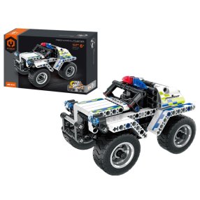 MECHANICAL MASTER - Stavebnica Policajný JEEP 199 ks