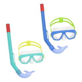 BESTWAY 24018 - Potápačská maska ​​so šnorchlom Aqua Champ Essential™ od 3 rokov - 2 druhy