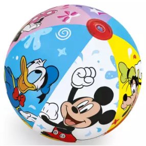 BESTWAY 91098 - Nafukovacia lopta Disney Mickey & Friends 51 cm