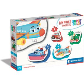Puzzle 2-3-4-5 Moje prvé puzzle: Dopravné prostriedky