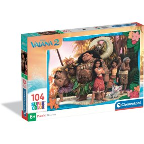 Puzzle 104 Odvážna Vaiana 2